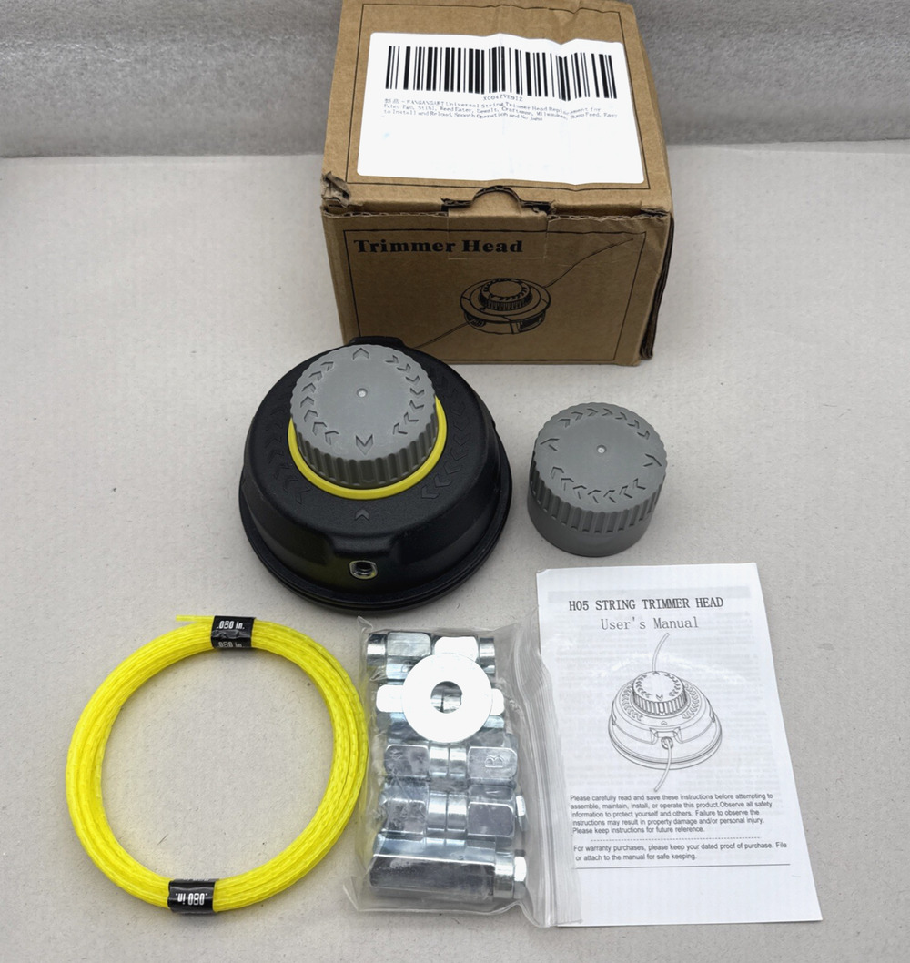 Universal Bump Feed String Trimmer Head For Echo, Stihl, DeWalt, and EGO *READ..
